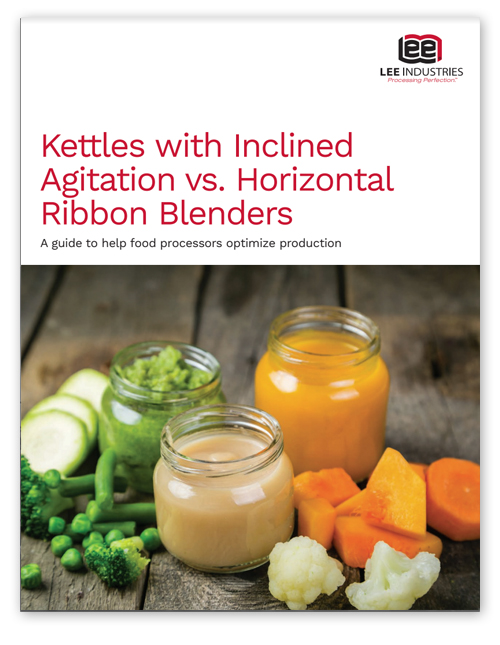 Kettles with Inclined Agitation vs Horizontal Ribbon Blenders 