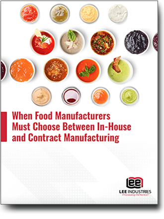 When Food Manufacturers Must Choose Between In-House and Contract Manufacturing 